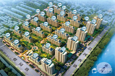 出售泰安圣景园3室2厅2卫168平毛坯房